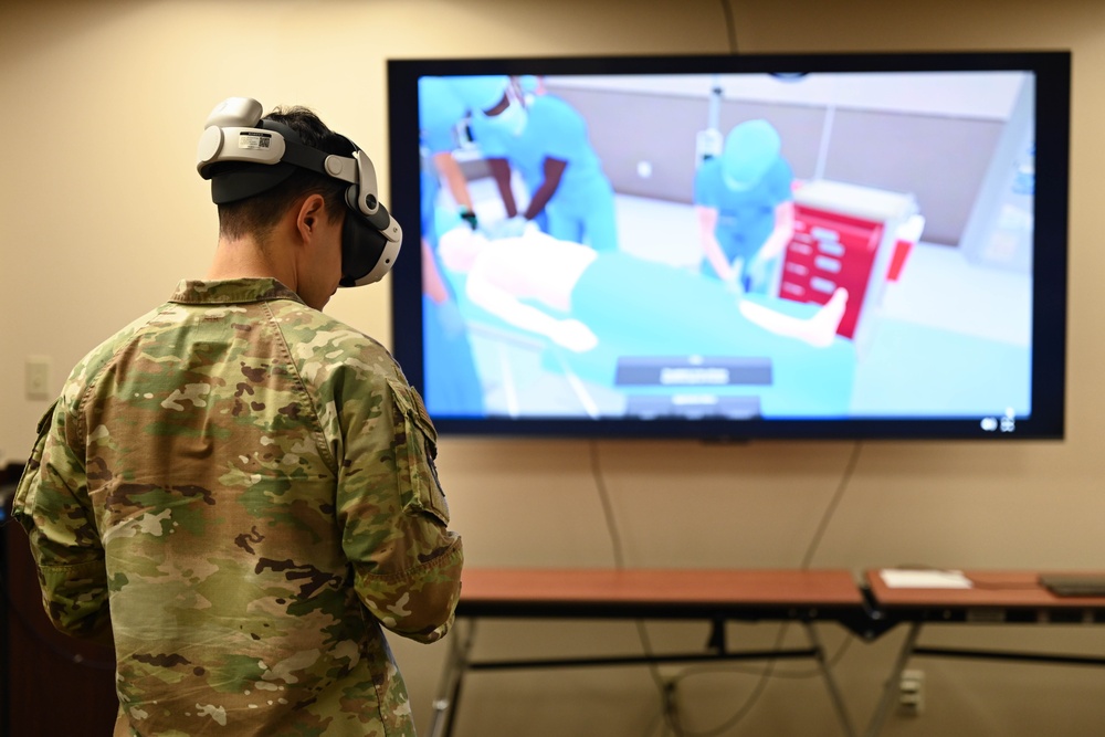 28th Medical Group hosts AI-driven Virtual Reality demonstration