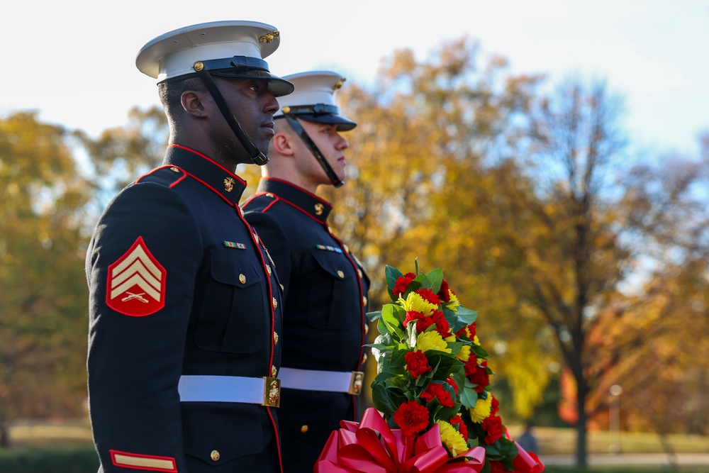 Wreath Laying Ceremony at Arlington National Cemetery