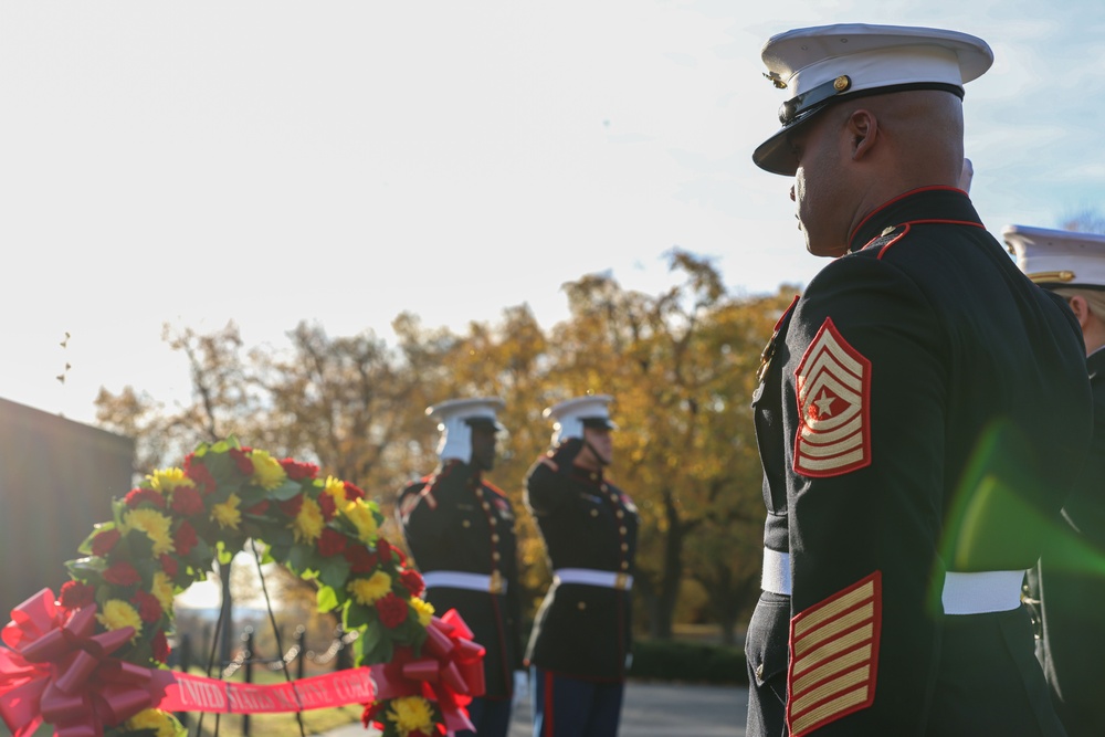 Wreath Laying Ceremony at Arlington National Cemetery