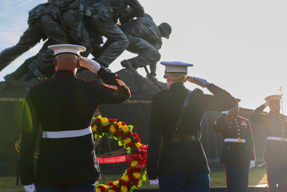 Wreath Laying Ceremony at Arlington National Cemetery