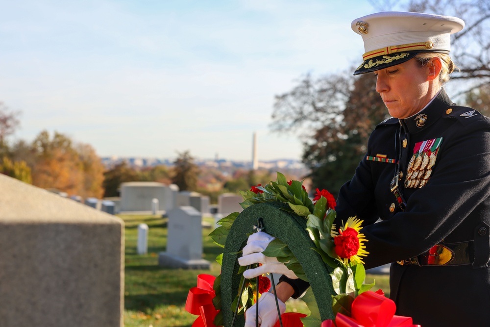 Wreath Laying Ceremony at Arlington National Cemetery