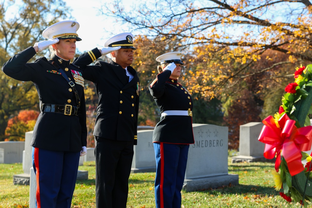 Wreath Laying Ceremony at Arlington National Cemetery