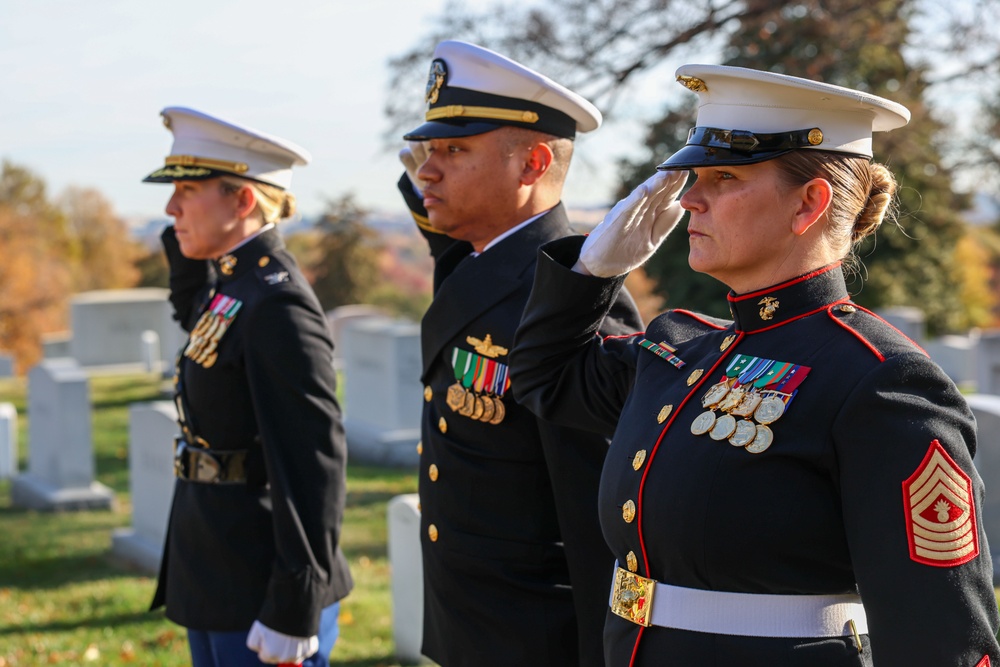 Wreath Laying Ceremony at Arlington National Cemetery