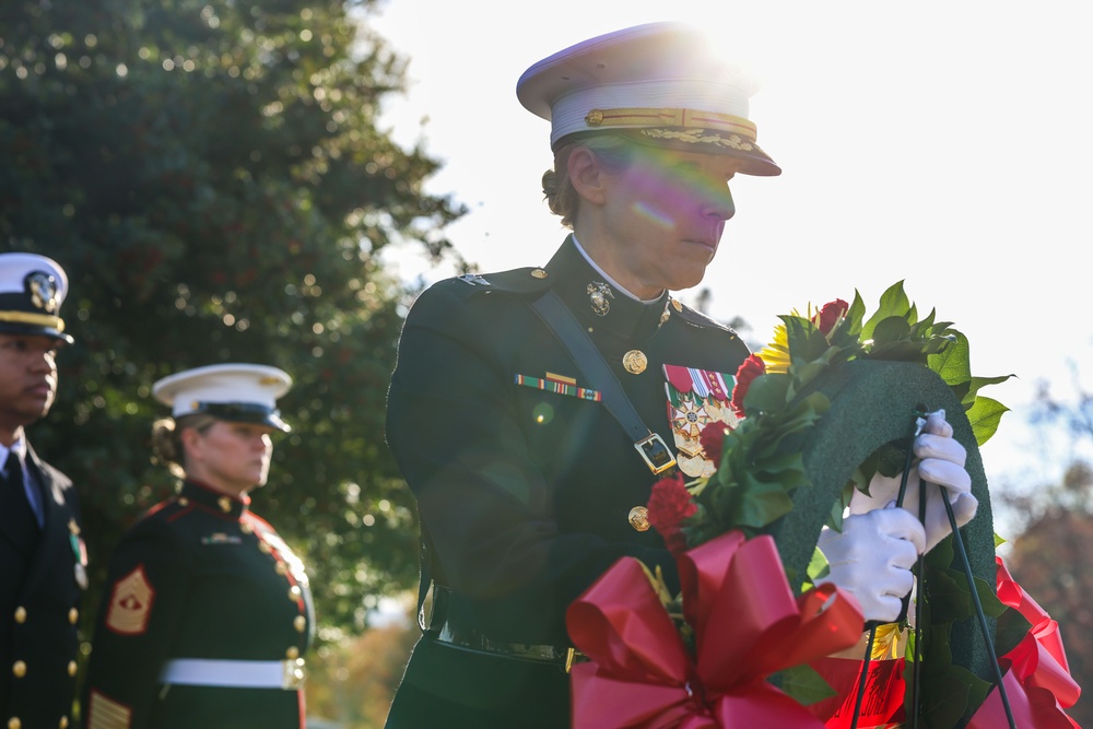 Wreath Laying Ceremony at Arlington National Cemetery