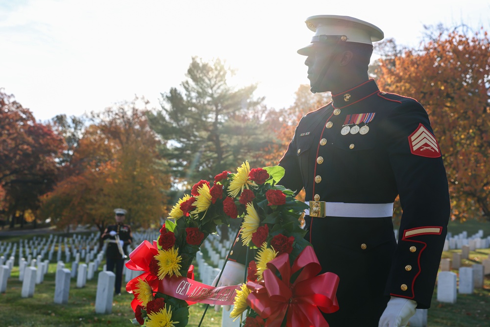 Wreath Laying Ceremony at Arlington National Cemetery
