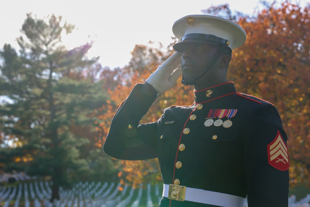 Wreath Laying Ceremony at Arlington National Cemetery