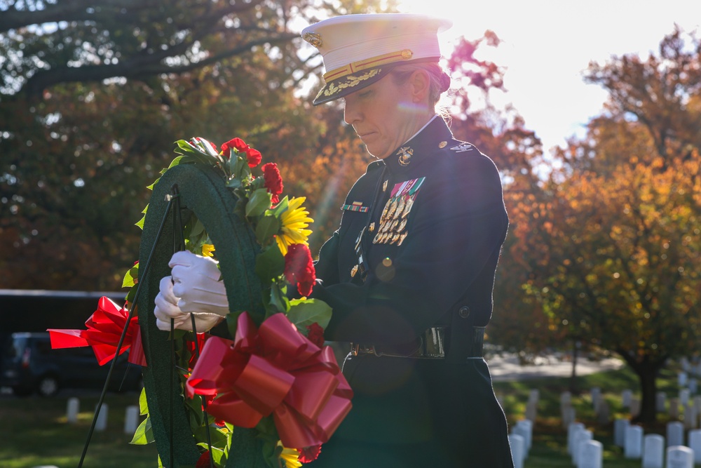 Wreath Laying Ceremony at Arlington National Cemetery