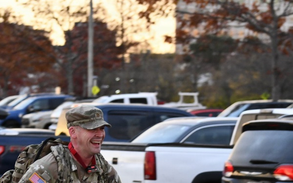 Maine National Guard and ROTC Cadets Take on Norwegian Foot March in Portland