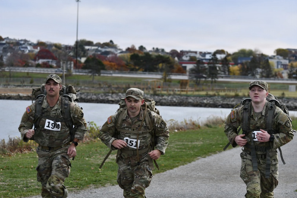 Maine National Guard and ROTC Cadets Take on Norwegian Foot March in Portland