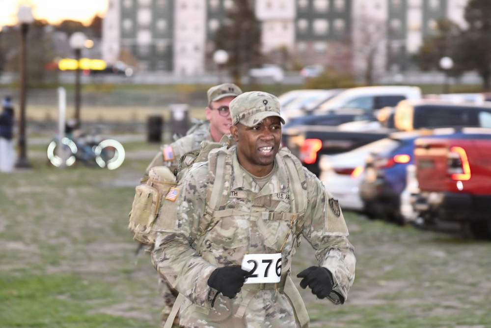 Maine National Guard and ROTC Cadets Take on Norwegian Foot March in Portland