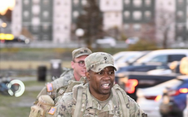 Maine National Guard and ROTC Cadets Take on Norwegian Foot March in Portland