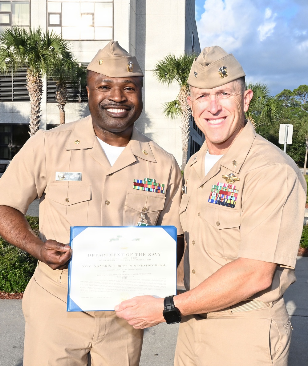 Awards Ceremony at Naval Hospital Jacksonville – Nov. 7, 2025