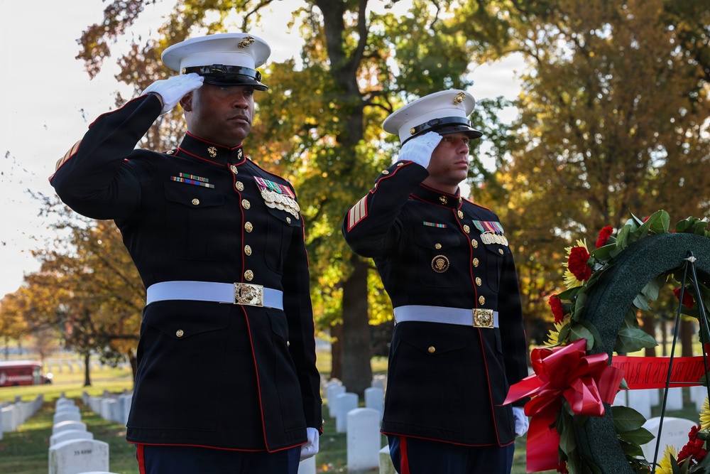 Wreath Laying Ceremony at Arlington National Cemetery