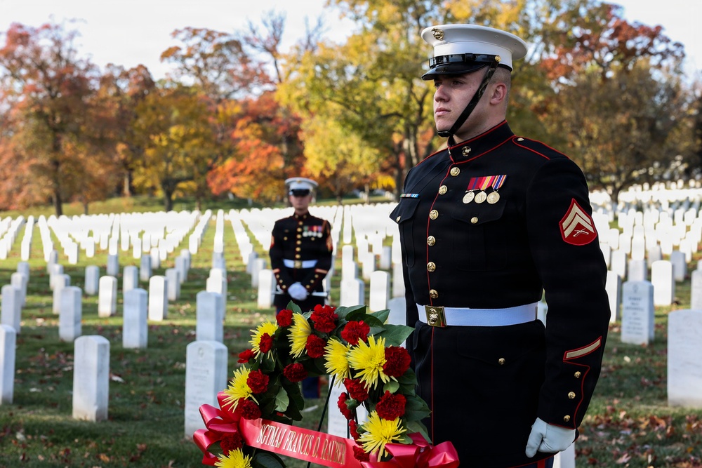Wreath Laying Ceremony at Arlington National Cemetery