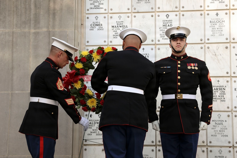 Wreath Laying Ceremony at Arlington National Cemetery