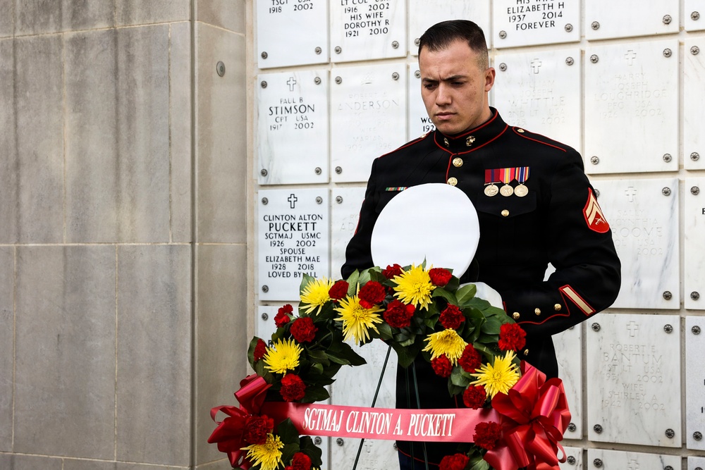 Wreath Laying Ceremony at Arlington National Cemetery