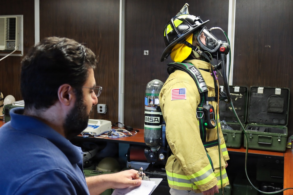 Prototype Gas Mask Testing