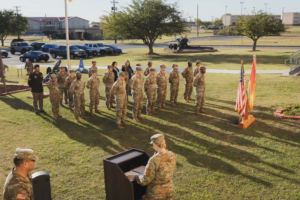 75th FA BDE Newcomers Reception