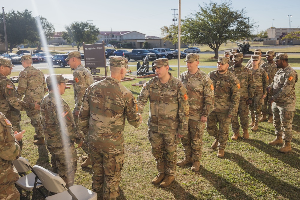 75th FA BDE Newcomers Reception