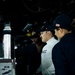 USS Iwo Jima Watchstanders on the Bridge