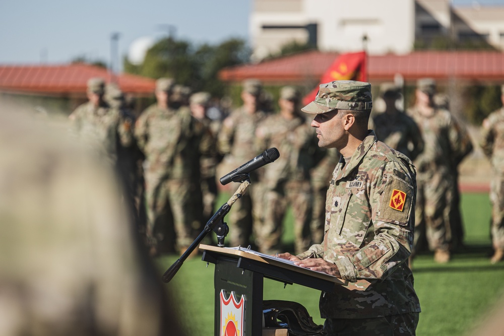 2-4 FAR Change of Responsibility Ceremony