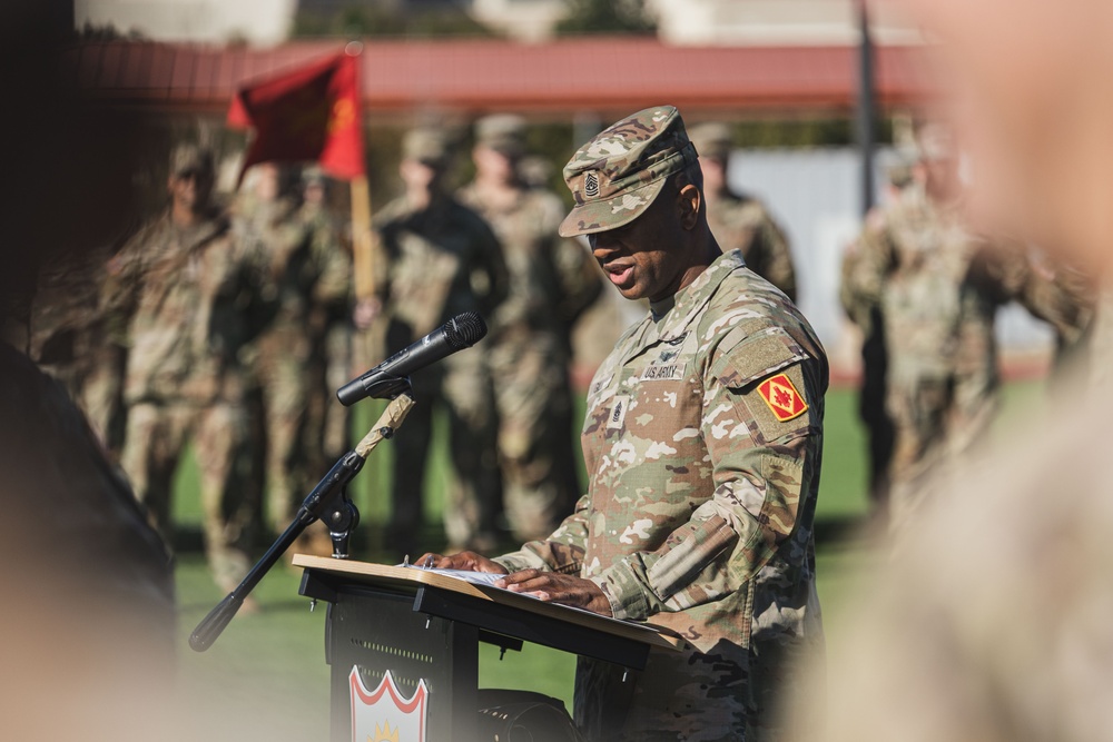 2-4 FAR Change of Responsibility Ceremony