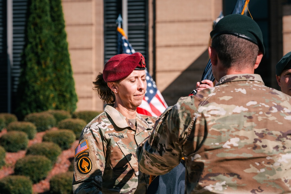 CSM Naumann Bids Farewell to USASOC