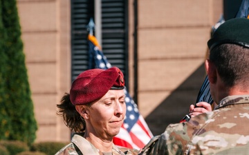 CSM Naumann Bids Farewell to USASOC