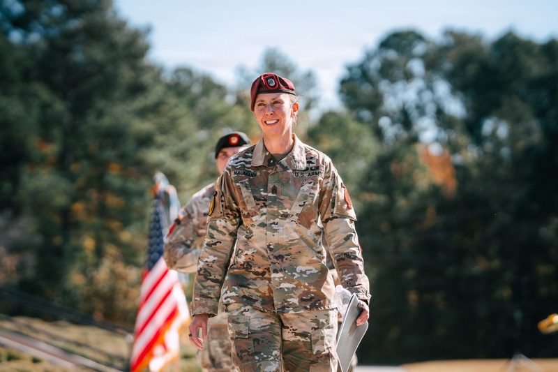 CSM Naumann Bids Farewell to USASOC