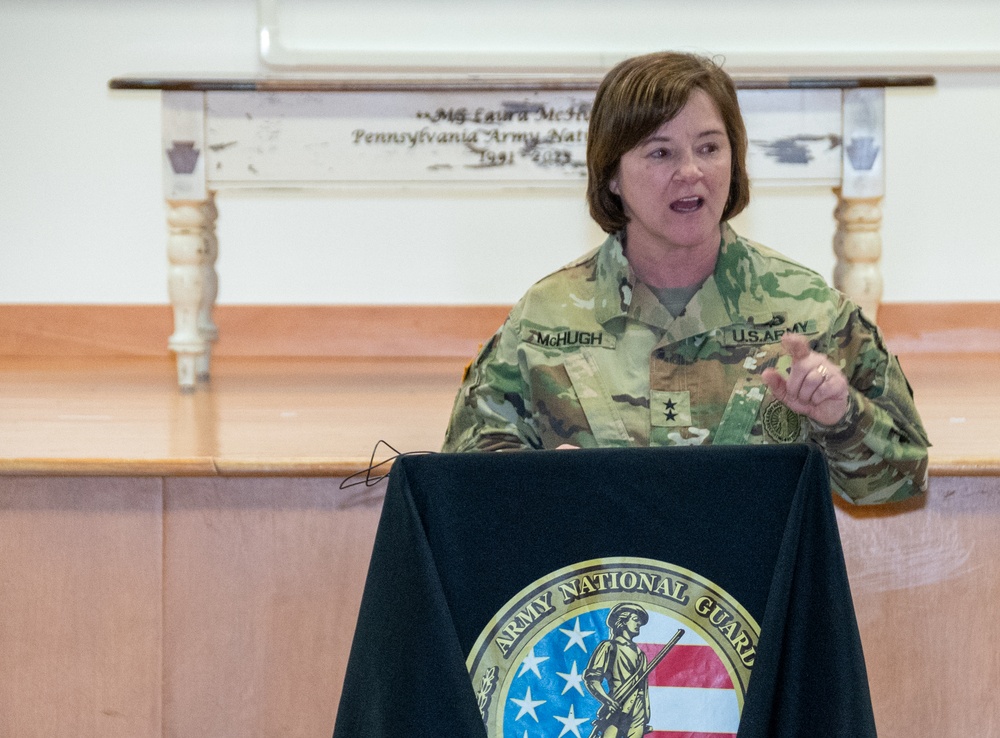 MG McHugh retires after nearly 40 years of service