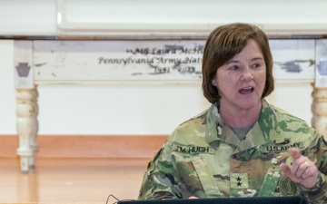 MG McHugh retires after nearly 40 years of service