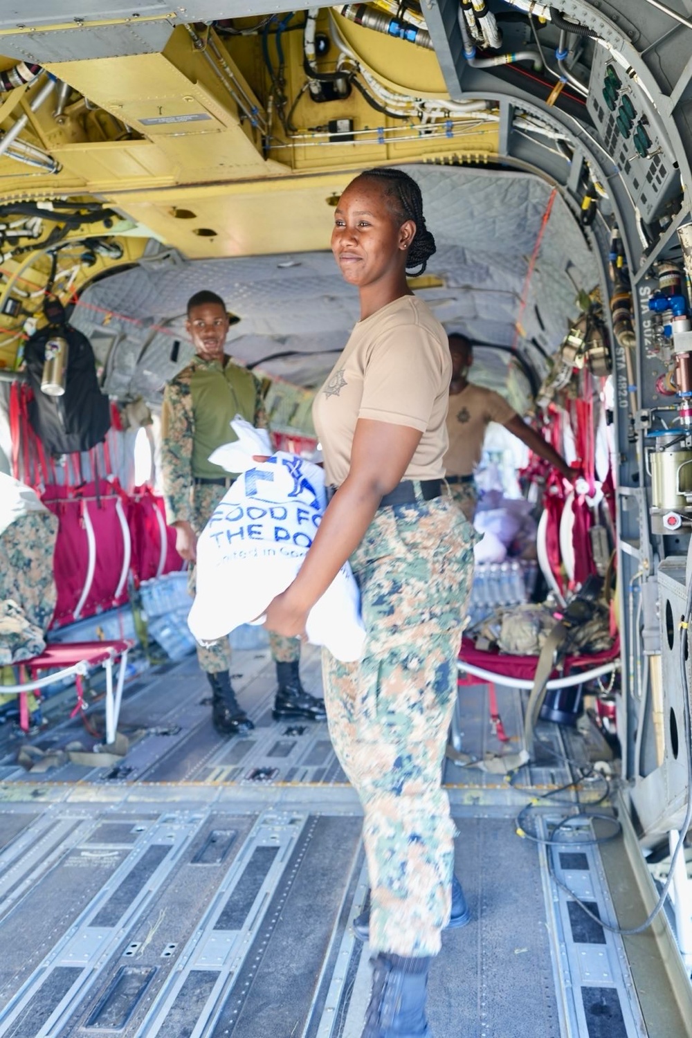 1-228, JTF-Bravo continue food delivery in Jamaica following Hurricane Melissa