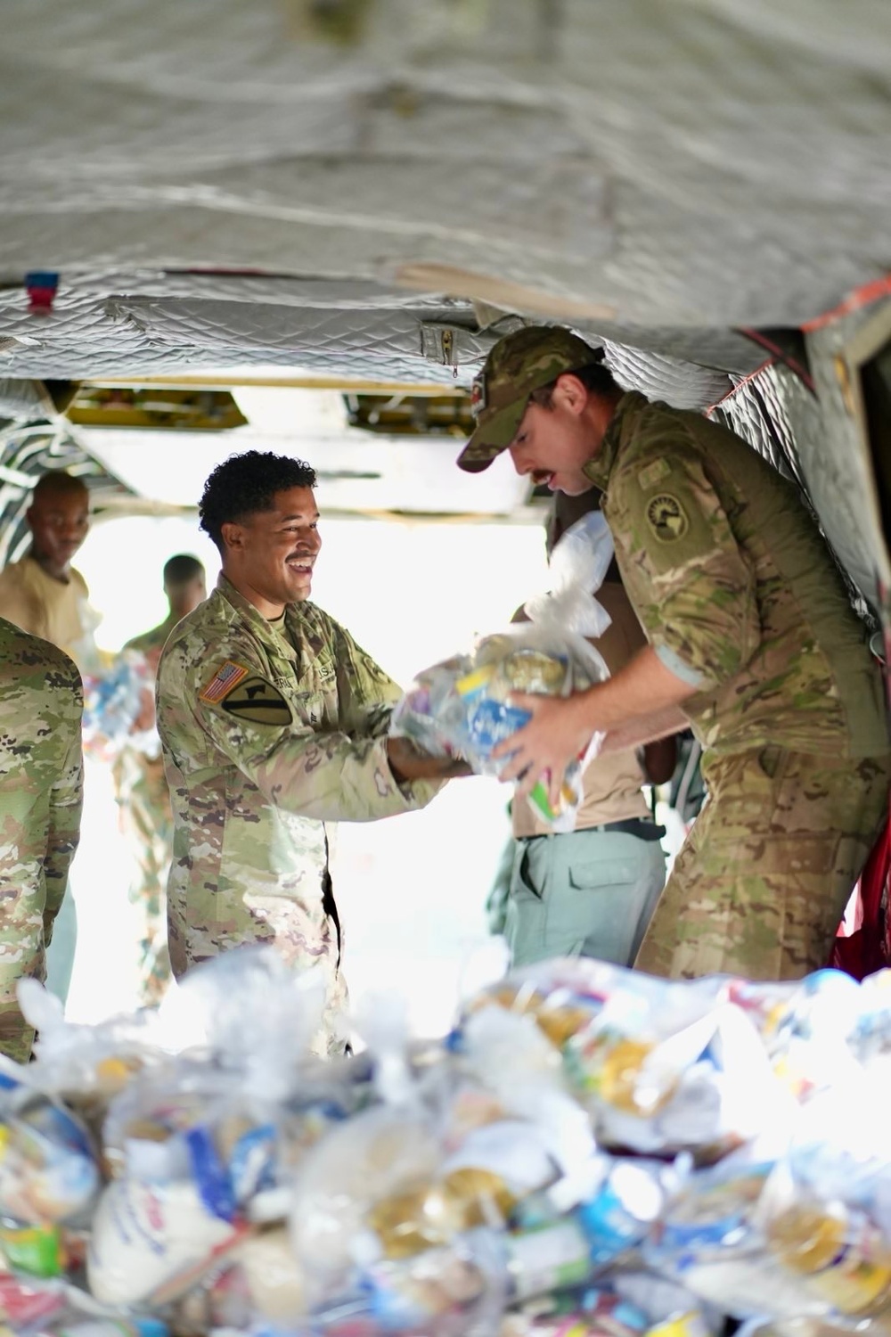 1-228, JTF-Bravo continue food delivery in Jamaica following Hurricane Melissa