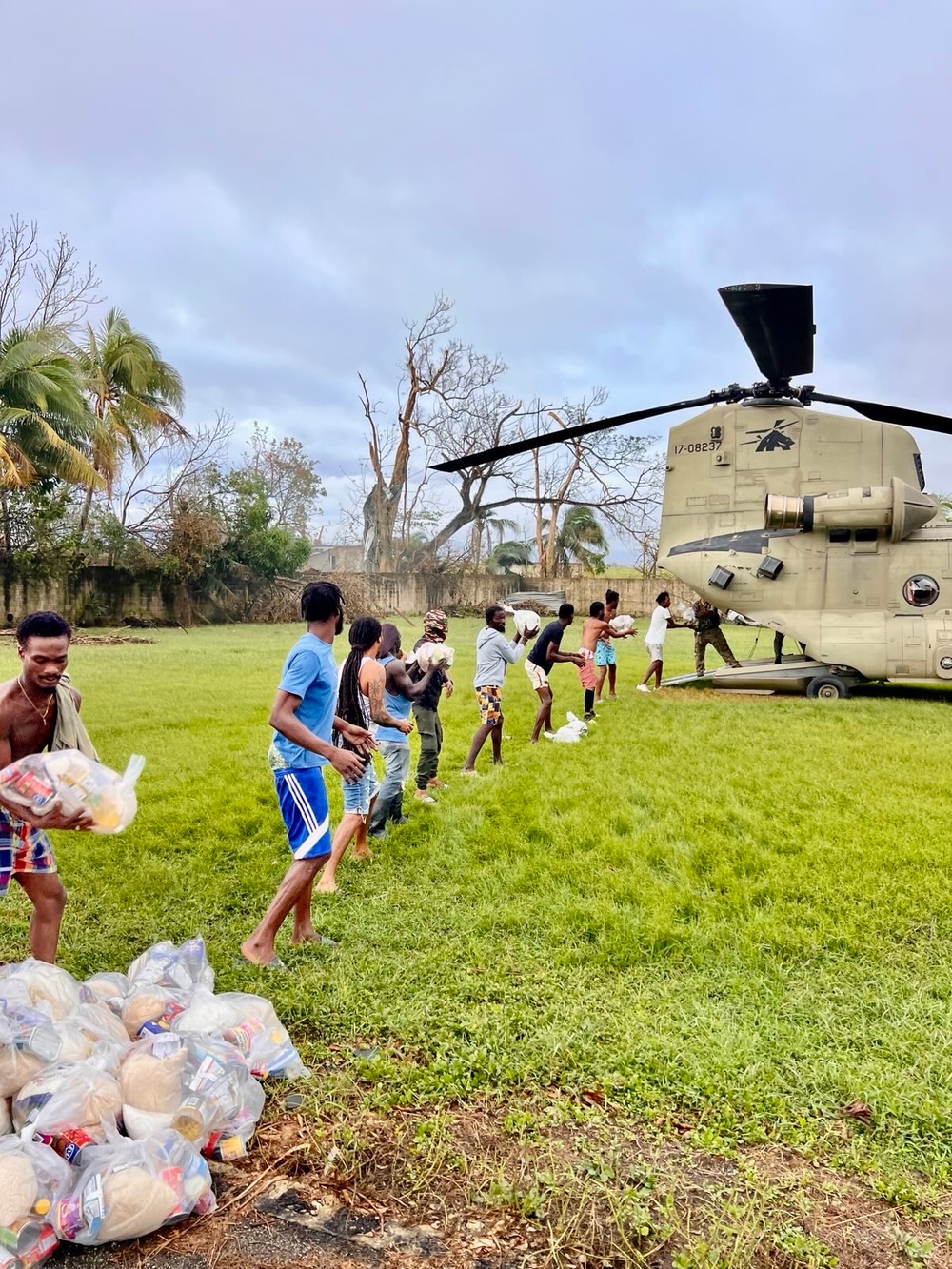 1-228, JTF-Bravo continue food delivery in Jamaica following Hurricane Melissa