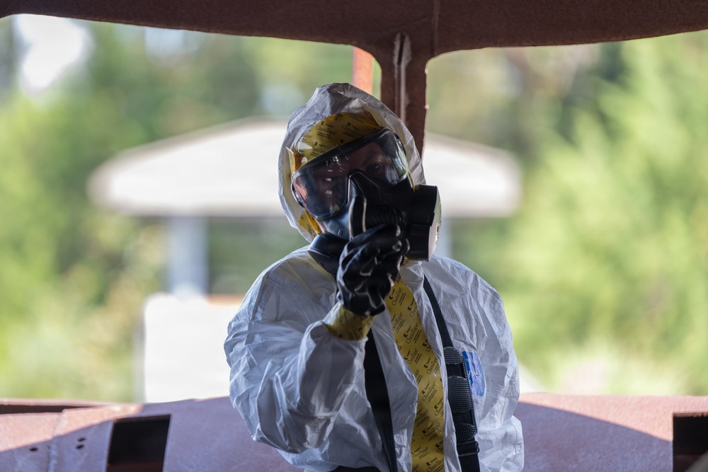 Hurlburt, Eglin practice radiation response