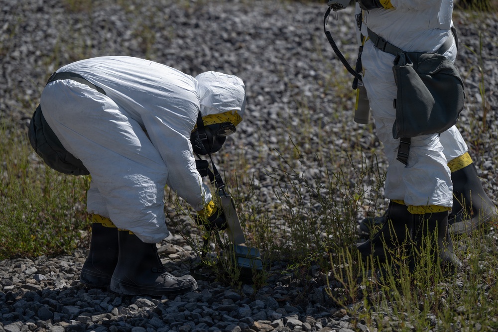 Hurlburt, Eglin practice radiation response