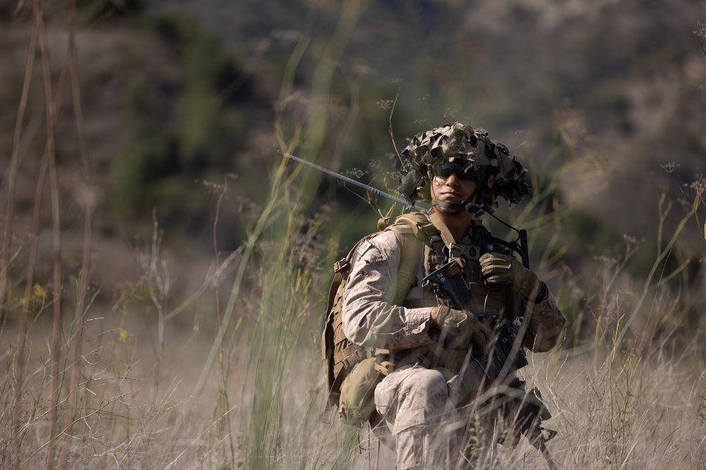 U.S. Marines Execute TRAP Course
