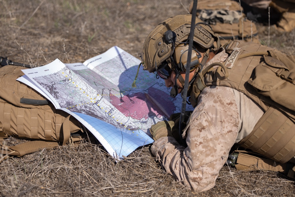 U.S. Marines Execute TRAP Course