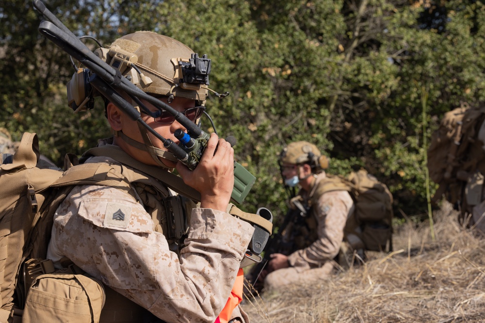 U.S. Marines Execute TRAP Course