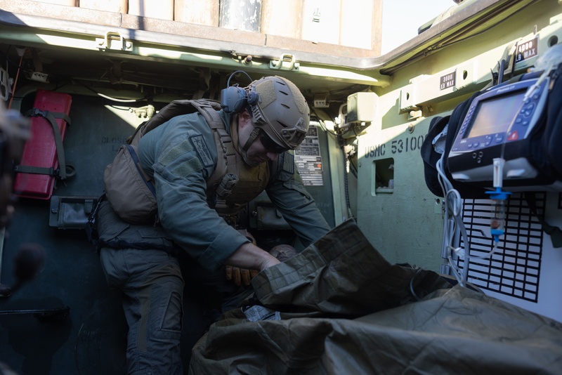 U.S. Marines Execute TRAP Course