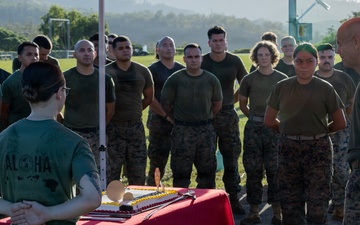 MARFORPAC conducts cake cutting ceremony
