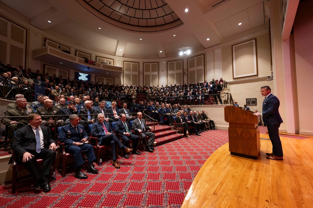 SW Delivers Remarks at National War College