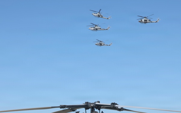 HMLA-369 holds a memorial ceremony for Maj. Tyler R. Braconi