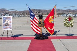 HMLA-369 holds a memorial ceremony for Maj. Tyler R. Braconi