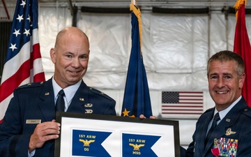 157th Air Refueling Wing receives new commander