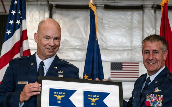 157th Air Refueling Wing receives new commander