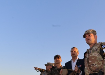 SECWAR Visits Korean DMZ, Underscores Peace Through Strength