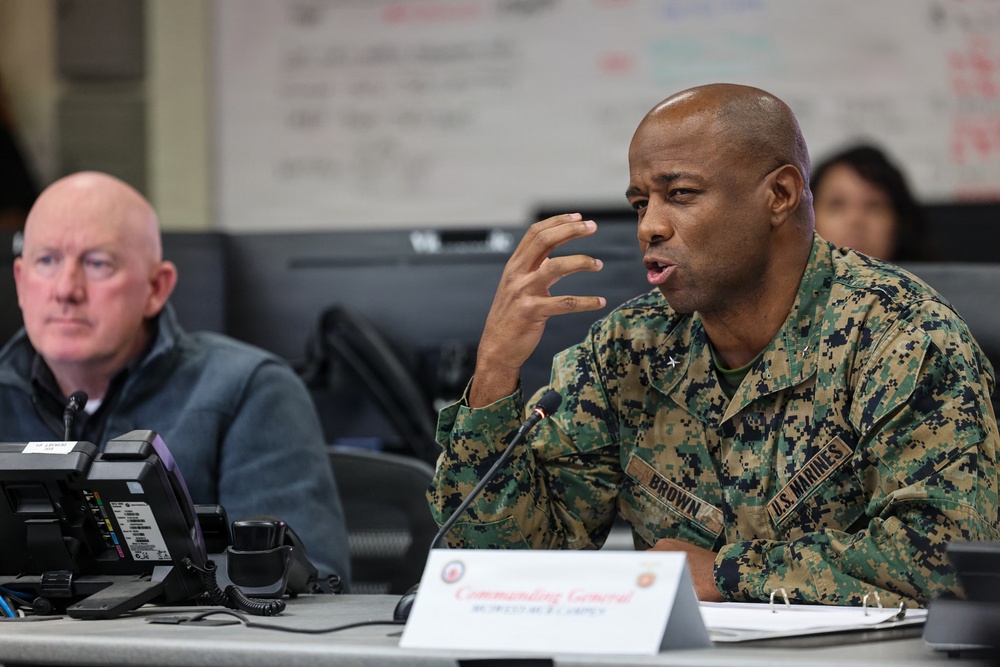 Better Together: Marine Corps Base Camp Pendleton Hosts Interagency Table Top Exercise