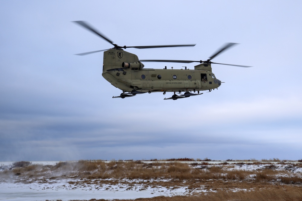 AKARNG Chinook aviators transport AKOM members and supplies during Operation Halong Response