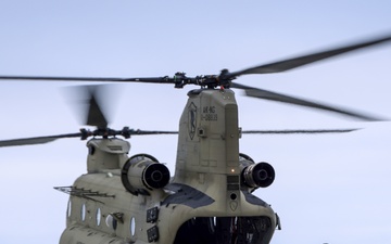 AKARNG Chinook aviators transport AKOM members and supplies during Operation Halong Response